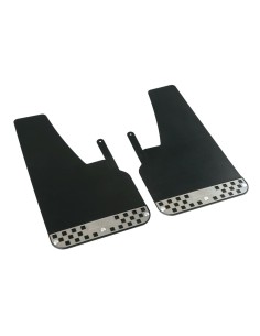 Coppia paraspruzzi universali sportivi con griglia in alluminio Colore NE