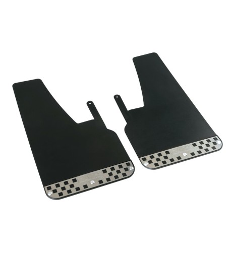 Coppia paraspruzzi universali sportivi con griglia in alluminio Colore NE