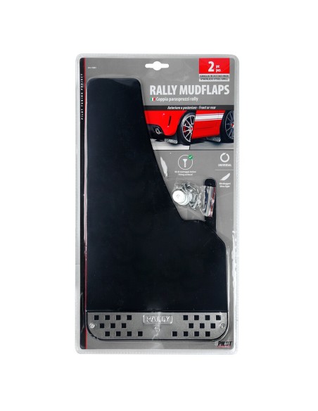 Coppia paraspruzzi universali sportivi con griglia in alluminio Colore NE