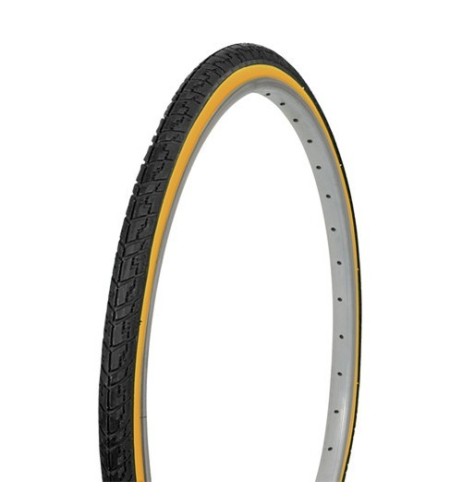 Coppia pneumatici ricambio x bici olanda 26 x 1 3 8 nero para
