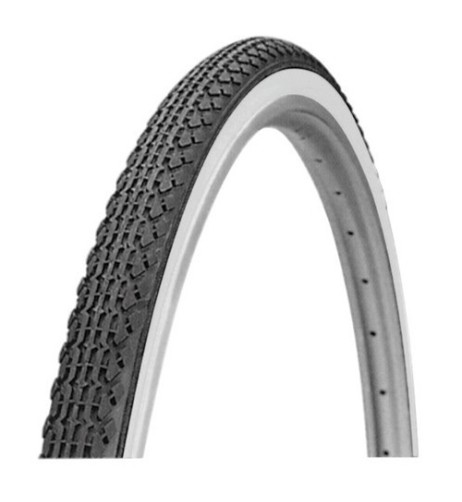 Coppia pneumatici ricambio x bici strada 20 x 1 75 nero bianco
