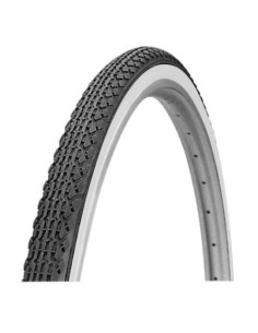 Coppia pneumatici ricambio x bici strada 24 x 1 75 nero bianco
