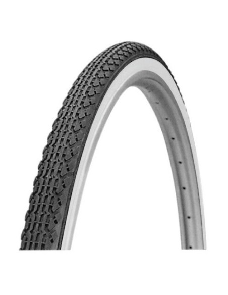 Coppia pneumatici ricambio x bici strada 24 x 1 75 nero bianco