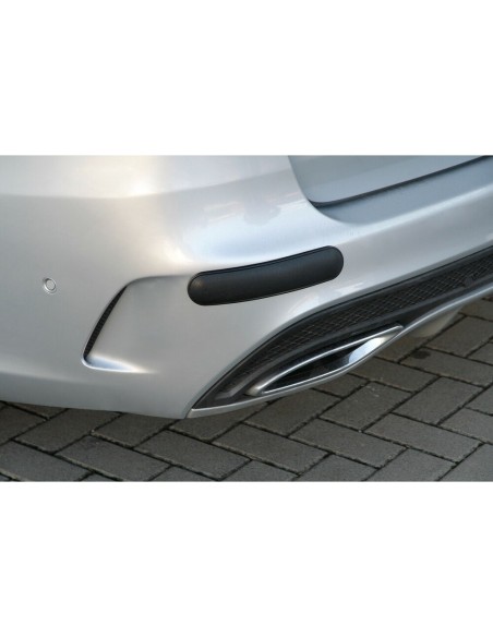 Coppia protezione paraurti 250x52mm Nero