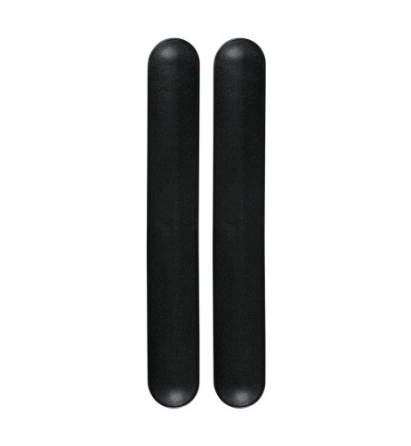 Coppia protezione paraurti 360x52mm Nero