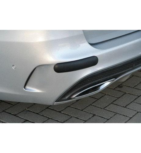 Coppia protezione paraurti 360x52mm Nero