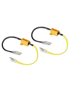 Coppia resistenze per frecce led moto 12V 6OHM 25W
