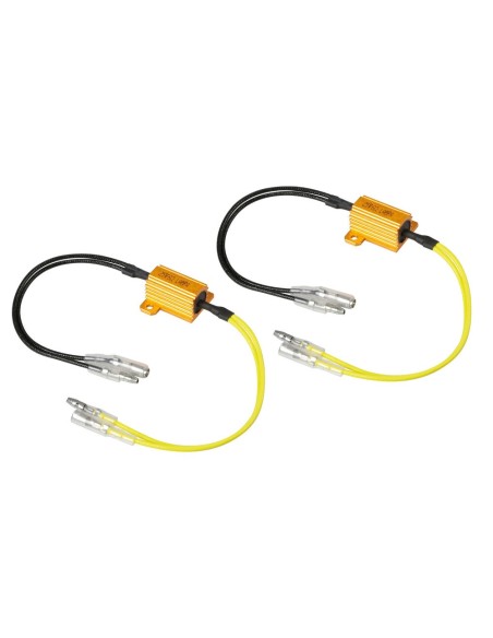 Coppia resistenze per frecce led moto 12V 6OHM 25W
