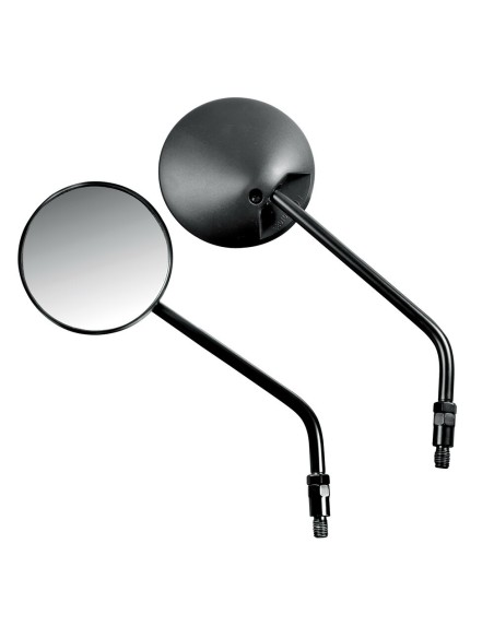 Coppia specchi retrovisori Classic moto omologati filettatura destra M10