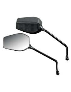 Coppia specchi retrovisori Fender moto omologati filettatura destra M10