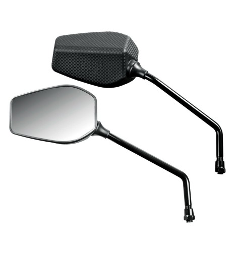 Coppia specchi retrovisori Fender moto omologati filettatura destra M10