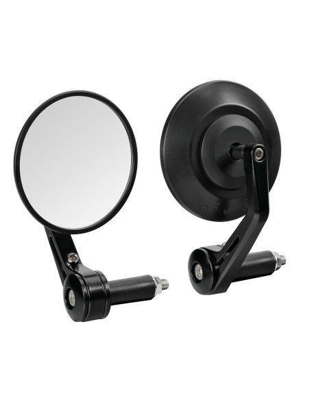 Coppia specchi retrovisori moto Oculus attacco a manubrio Nero