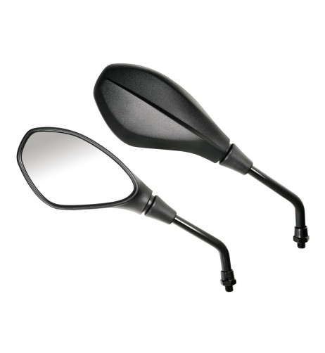 Coppia specchietti Dike moto omologati filettatura destra M10x1 25