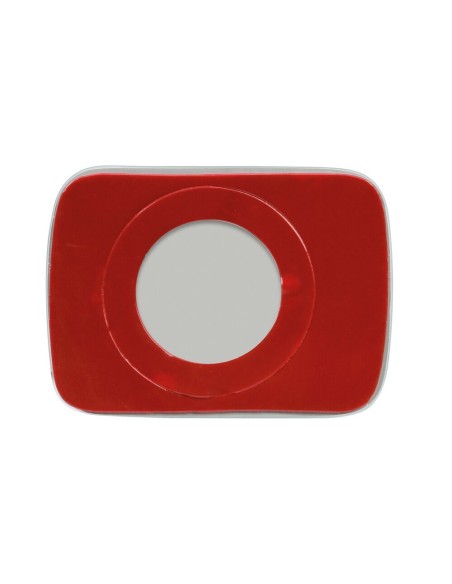 Coppia specchietti grandangolari convessi regolabili rettangolari 64x45mm