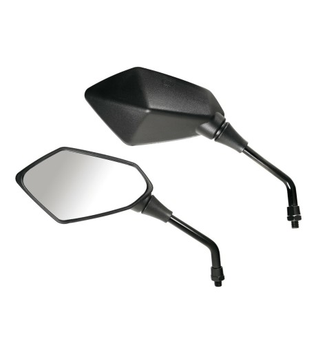 Coppia specchietti Kaba moto omologati filettatura destra M10x1 25