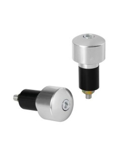 Coppia stabilizzatori end 1 manubrio moto 17 23mm Alluminio