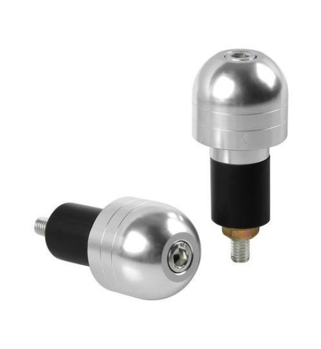 Coppia stabilizzatori end 2 manubrio moto 17 23mm Alluminio