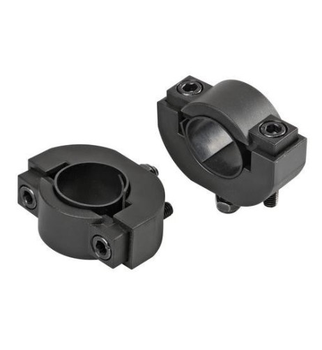 Coppia staffe per tubolari da 22 a 30mm montaggio fari ausiliari