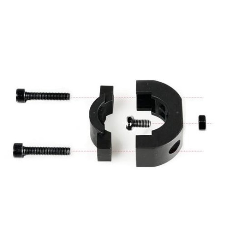 Coppia staffe per tubolari da 22 a 30mm montaggio fari ausiliari