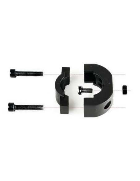 Coppia staffe per tubolari da 22 a 30mm montaggio fari ausiliari