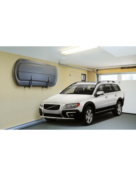 Coppia supporti telescopici fissaggio laterale parete per box tetto type 1