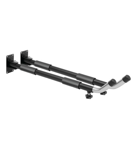 Coppia supporti telescopici fissaggio laterale parete per box tetto type 2