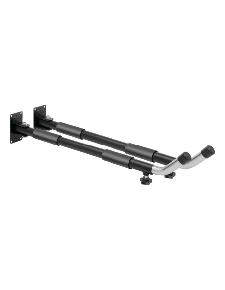 Coppia supporti telescopici fissaggio laterale parete per box tetto type 2