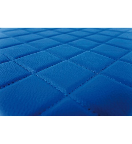 Coppia tappeti camion in similpelle imbottiti colore Blu Iveco Stralis