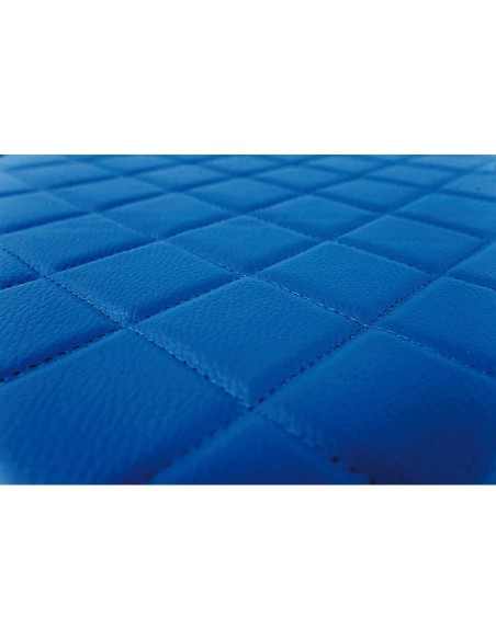 Coppia tappeti camion in similpelle imbottiti colore Blu Iveco Stralis