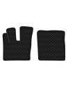Coppia tappeti camion in similpelle imbottiti colore Nero DAF XF 106