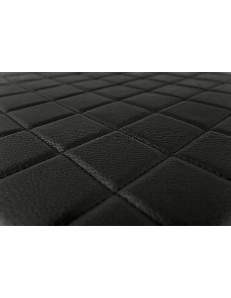 Coppia tappeti camion in similpelle imbottiti colore Nero MAN TGA cab la