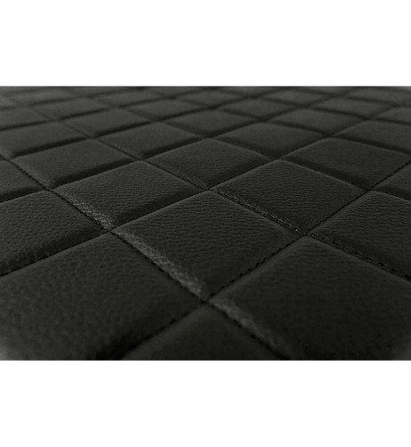 Coppia tappeti camion in similpelle imbottiti colore Nero Man TGL TGM TGS