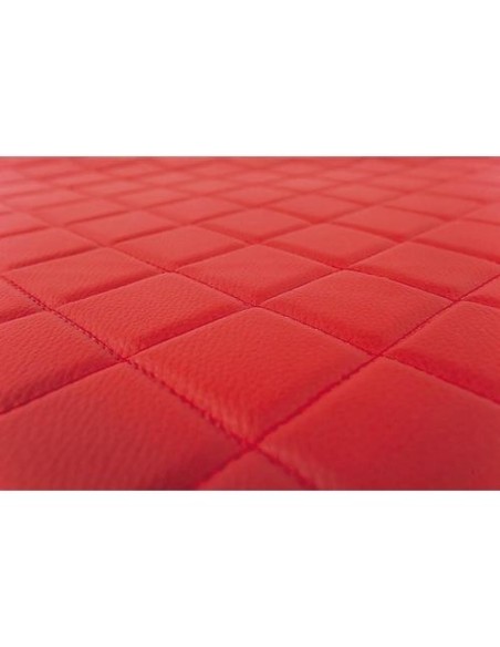 Coppia tappeti camion in similpelle imbottiti colore Rosso MAN TGX dal 20