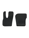 Coppia tappeti camion in similpelle imbottiti Nero DAF XF dal 2021