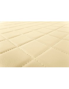 Coppia tappeti camion similpelle imbottiti Beige Renault T cabina night 2