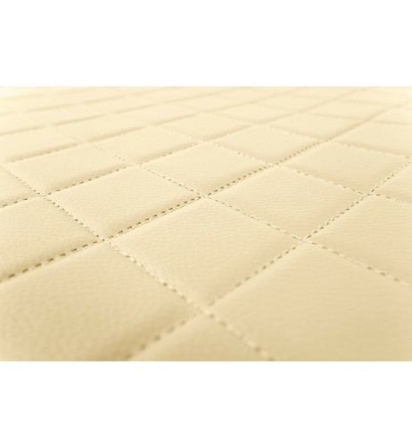 Coppia tappeti camion similpelle imbottiti Beige Renault T cabina night