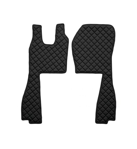 Coppia tappeti camion similpelle imbottiti Nero Scania R Serie 6 2009 201