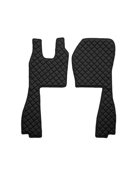 Coppia tappeti camion similpelle imbottiti Nero Scania R Serie 6 2009 201