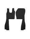 Coppia tappeti camion similpelle imbottiti Nero Scania R Serie 6 2009 201