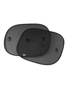 Coppia tendine parasole a molla auto 35x45cm doppia ventosa