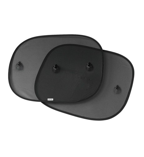 Coppia tendine parasole a molla auto 35x45cm doppia ventosa