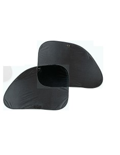 Coppia tendine parasole a molla auto 45x65cm doppia ventosa