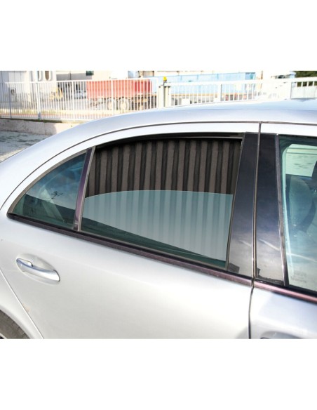 Coppia tendine parasole auto scorrevoli 50cm altezza 37 42cm