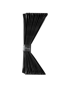 Coppia tendine parasole auto scorrevoli 60cm altezza 37 42cm