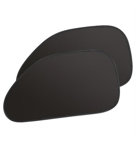 Coppia tendine parasole statiche oscuranti e trasparenti 65x38 cm