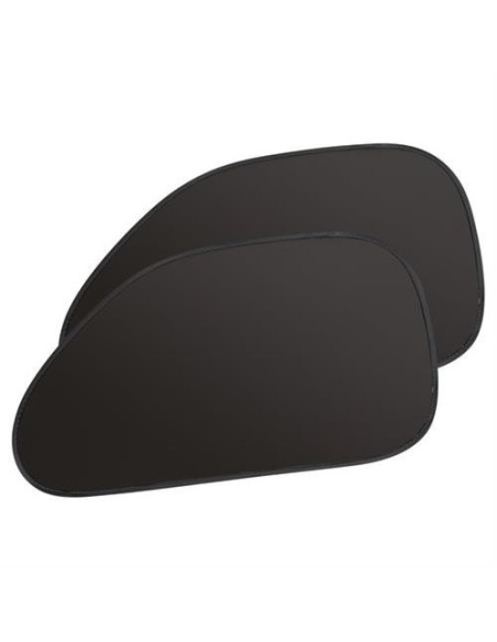 Coppia tendine parasole statiche oscuranti e trasparenti 65x38 cm