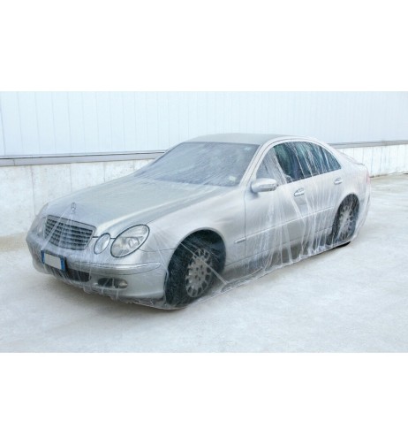 Copriauto protezione impermeabile in PE meccanici carrozzieri TG M