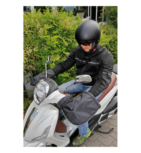 Coprimani impermeabile universale interno in pile per scooter e moto