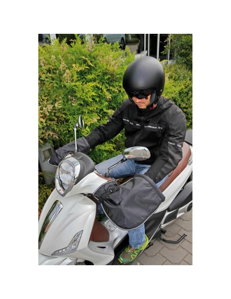 Coprimani impermeabile universale interno in pile per scooter e moto