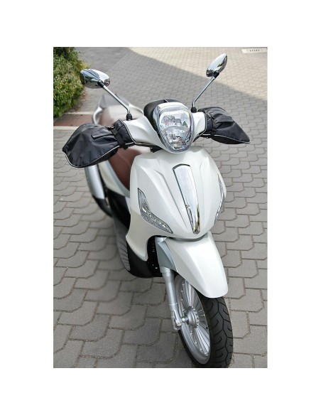 Coprimani impermeabile universale interno in pile per scooter e moto